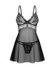 Obsessive Koszula Perisia babydoll + stringi